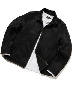 MEN'S BIGI / メンズビギ レザーブルゾン・ジャケット | フェイクスエードダンボールブルゾン