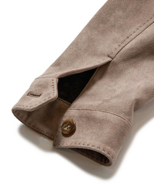 MEN'S BIGI / メンズビギ レザーブルゾン・ジャケット | フェイクスエードダンボールブルゾン | 詳細11