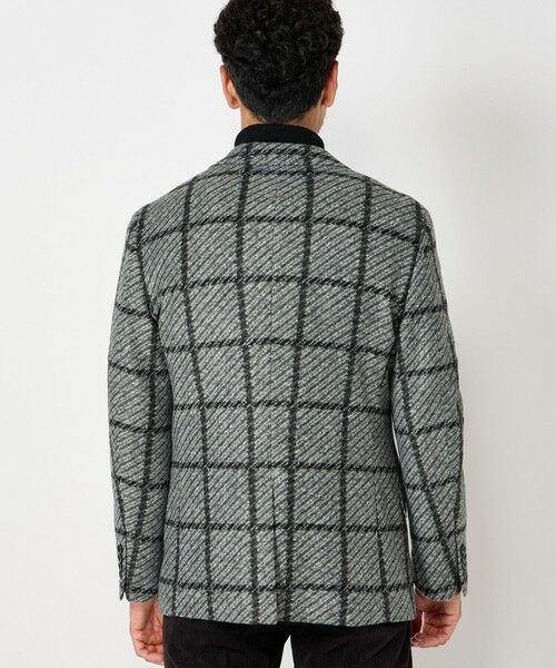 MEN'S BIGI / メンズビギ テーラードジャケット | 【LANIFICIO ROMA】ジャージテーラードジャケット | 詳細4