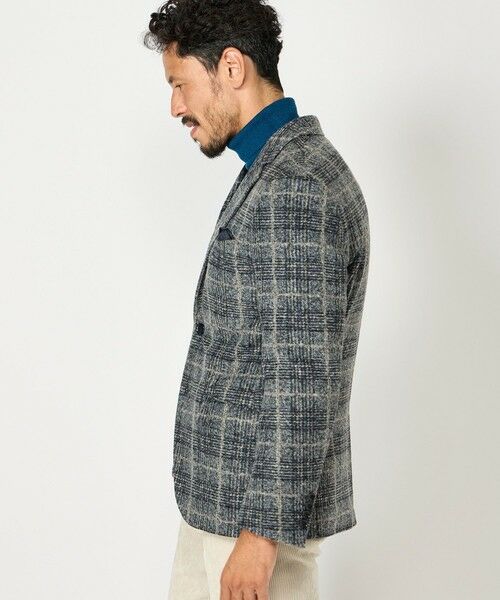 MEN'S BIGI / メンズビギ テーラードジャケット | 【LANIFICIO ROMA】ジャージテーラードジャケット | 詳細9