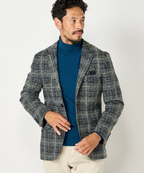 MEN'S BIGI / メンズビギ テーラードジャケット | 【LANIFICIO ROMA】ジャージテーラードジャケット | 詳細11