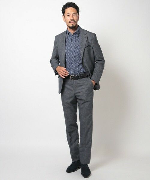 MEN'S BIGI / メンズビギ テーラードジャケット | 【ACTIVE TAILOR】ミックスヤーン/ホップサックジャケット＜セットアップ・スリーピース対応＞ | 詳細3