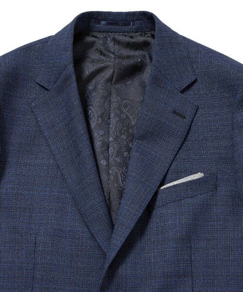 MEN'S BIGI / メンズビギ テーラードジャケット | 【ACTIVE TAILOR】ミックスヤーン/ホップサックジャケット＜セットアップ・スリーピース対応＞ | 詳細17