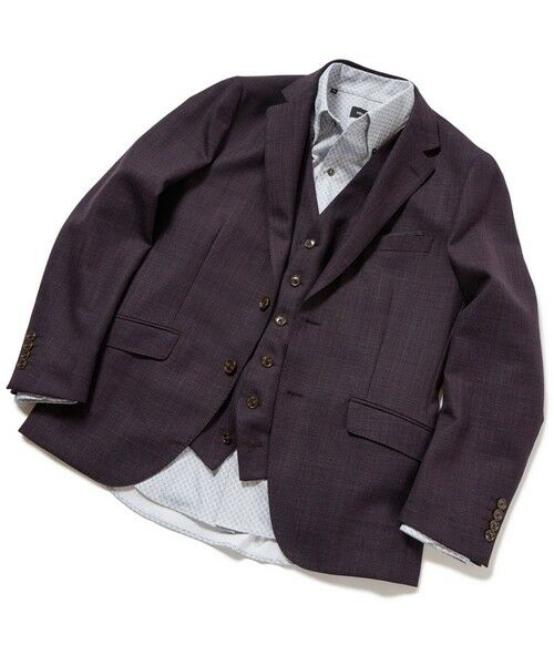 MEN'S BIGI / メンズビギ テーラードジャケット | 【ACTIVE TAILOR】ミックスヤーン/ホップサックジャケット＜セットアップ・スリーピース対応＞ | 詳細30