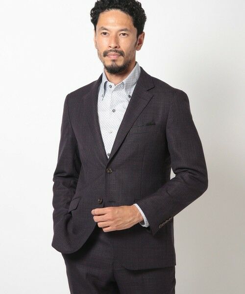 MEN'S BIGI / メンズビギ テーラードジャケット | 【ACTIVE TAILOR】ミックスヤーン/ホップサックジャケット＜セットアップ・スリーピース対応＞ | 詳細28