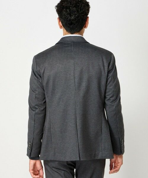 MEN'S BIGI / メンズビギ テーラードジャケット | 【ACTIVE TAILOR】エクストラTRジャージヘリンボーンプリントテーラードジャケット＜セットアップ・スリーピース対応＞ | 詳細3