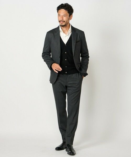 MEN'S BIGI / メンズビギ テーラードジャケット | 【ACTIVE TAILOR】エクストラTRジャージプリントテーラードジャケット＜セットアップ・スリーピース対応＞ | 詳細2