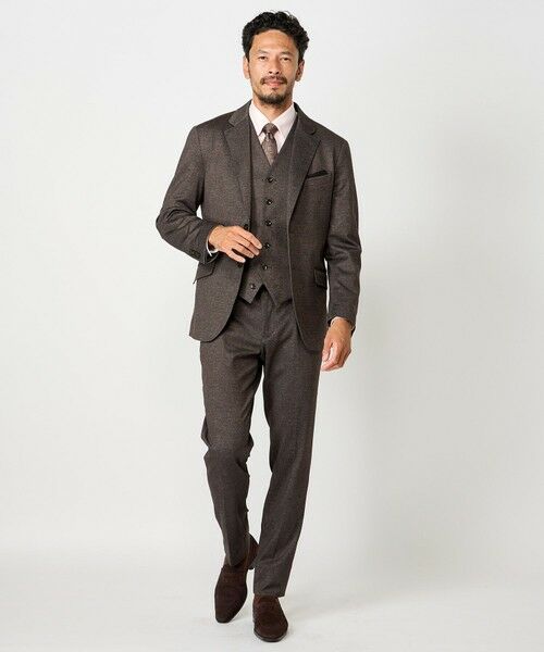 MEN'S BIGI / メンズビギ テーラードジャケット | 【ACTIVE TAILOR】エクストラTRジャージプリントテーラードジャケット＜セットアップ・スリーピース対応＞ | 詳細7