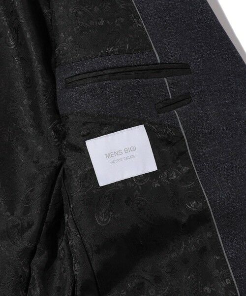 MEN'S BIGI / メンズビギ テーラードジャケット | 【ACTIVE TAILOR】エクストラTRジャージプリントテーラードジャケット＜セットアップ・スリーピース対応＞ | 詳細22