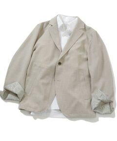 MEN'S BIGI / メンズビギ テーラードジャケット | ポリエステルブッチャーストレッチテーラードジャケット＜セットアップ対応＞