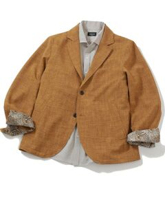 MEN'S BIGI / メンズビギ テーラードジャケット | ポリエステルブッチャーストレッチテーラードジャケット＜セットアップ対応＞