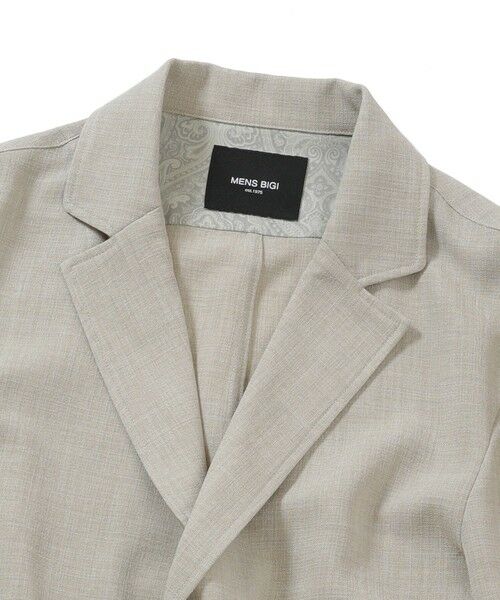 MEN'S BIGI / メンズビギ テーラードジャケット | ポリエステルブッチャーストレッチテーラードジャケット＜セットアップ対応＞ | 詳細4