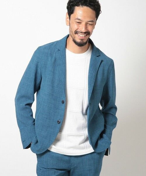 MEN'S BIGI / メンズビギ テーラードジャケット | ポリエステルブッチャーストレッチテーラードジャケット＜セットアップ対応＞ | 詳細12
