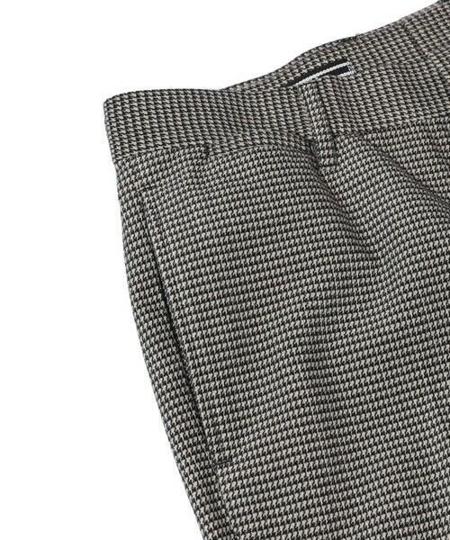 MEN'S BIGI / メンズビギ スラックス・ドレスパンツ | トリコットコーデュロイ千鳥格子プリントスラックスパンツ＜セットアップ対応＞ | 詳細8