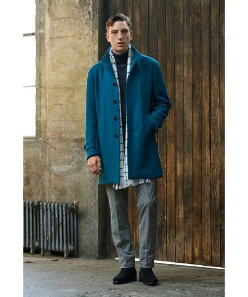 MEN'S BIGI / メンズビギ スラックス・ドレスパンツ | トリコットコーデュロイ千鳥格子プリントスラックスパンツ＜セットアップ対応＞ | 詳細11