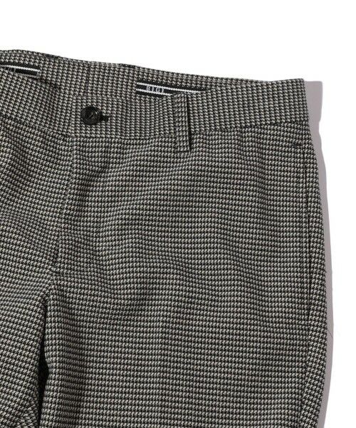 MEN'S BIGI / メンズビギ スラックス・ドレスパンツ | トリコットコーデュロイ千鳥格子プリントスラックスパンツ＜セットアップ対応＞ | 詳細7