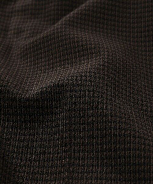 MEN'S BIGI / メンズビギ スラックス・ドレスパンツ | トリコットコーデュロイ千鳥格子プリントスラックスパンツ＜セットアップ対応＞ | 詳細16