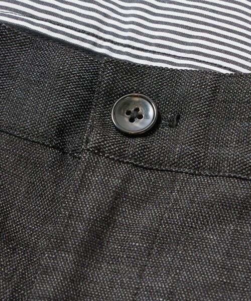 MEN'S BIGI / メンズビギ スラックス・ドレスパンツ | スラブデイム調ロイヤルオックスシャンブレースラックスパンツ | 詳細8