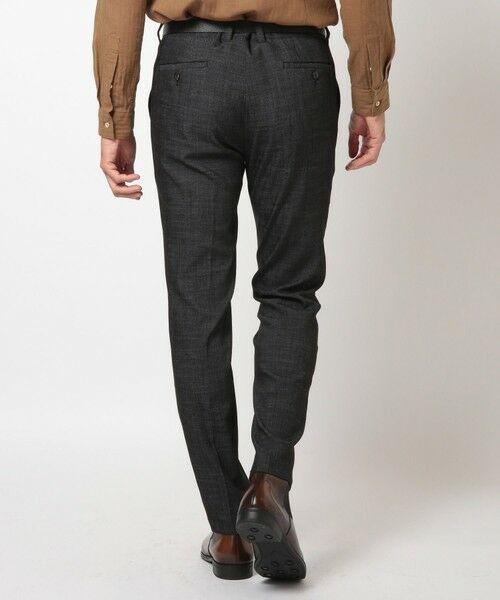 MEN'S BIGI / メンズビギ スラックス・ドレスパンツ | スラブデイム調ロイヤルオックスシャンブレースラックスパンツ | 詳細5