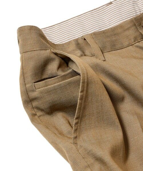 MEN'S BIGI / メンズビギ スラックス・ドレスパンツ | スラブデイム調ロイヤルオックスシャンブレースラックスパンツ | 詳細15