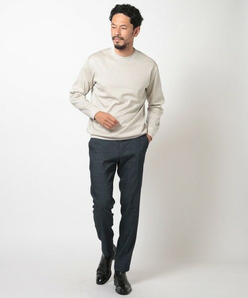 MEN'S BIGI / メンズビギ スラックス・ドレスパンツ | スラブデイム調ロイヤルオックスシャンブレースラックスパンツ | 詳細18