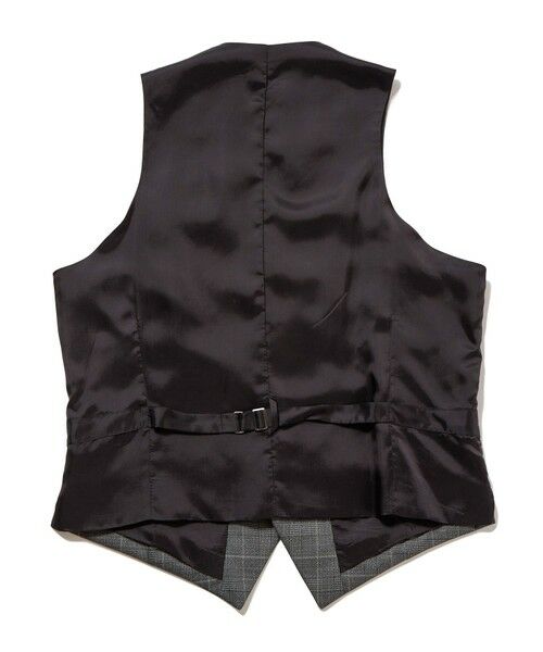 MEN'S BIGI / メンズビギ ベスト | ブライト杢グレンチェックベスト＜スリーピース対応＞ | 詳細7