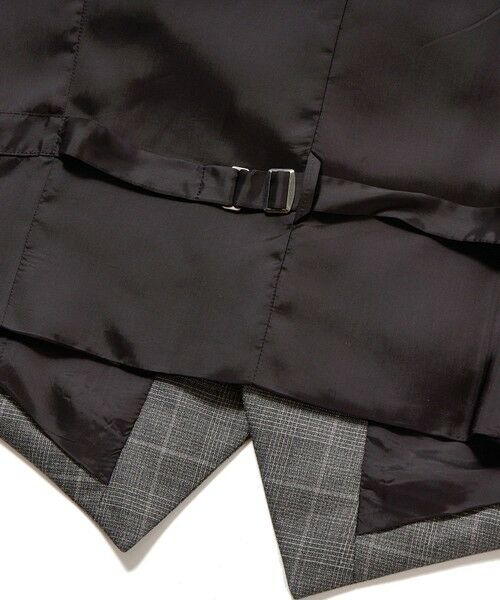 MEN'S BIGI / メンズビギ ベスト | ブライト杢グレンチェックベスト＜スリーピース対応＞ | 詳細8