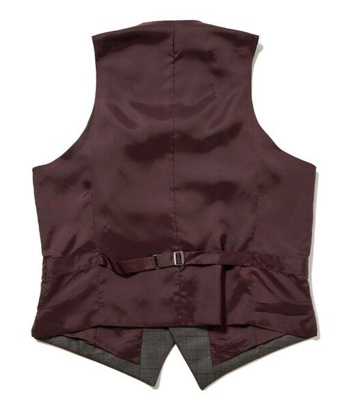 MEN'S BIGI / メンズビギ ベスト | ブライト杢グレンチェックベスト＜スリーピース対応＞ | 詳細12