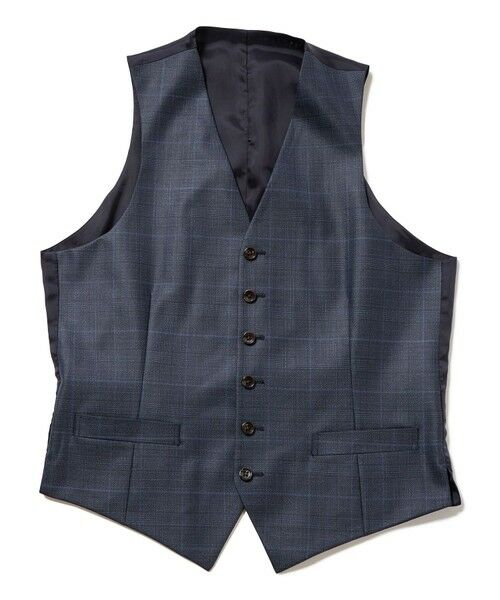 MEN'S BIGI / メンズビギ ベスト | ブライト杢グレンチェックベスト＜スリーピース対応＞ | 詳細17