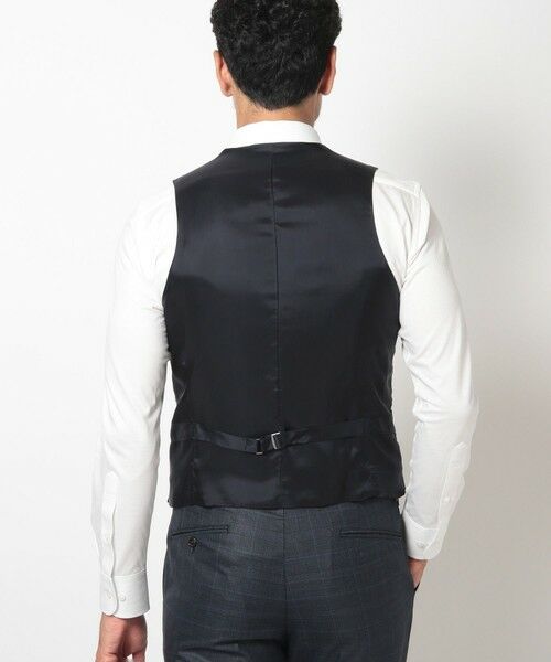 MEN'S BIGI / メンズビギ ベスト | ブライト杢グレンチェックベスト＜スリーピース対応＞ | 詳細15