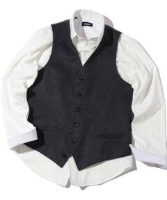 MEN'S BIGI / メンズビギ ベスト | 【ACTIVE TAILOR】エクストラTRジャージプリントベスト＜スリーピース対応＞