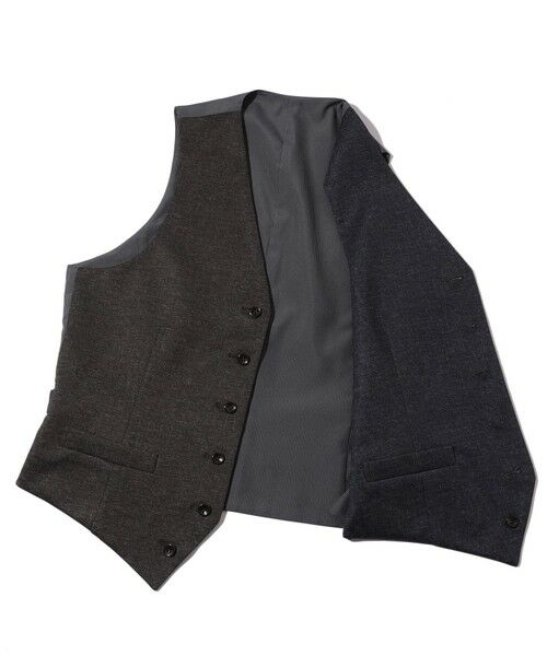 MEN'S BIGI / メンズビギ ベスト | 【ACTIVE TAILOR】エクストラTRジャージプリントベスト＜スリーピース対応＞ | 詳細10