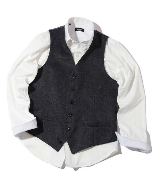 MEN'S BIGI / メンズビギ ベスト | 【ACTIVE TAILOR】エクストラTRジャージプリントベスト＜スリーピース対応＞ | 詳細16