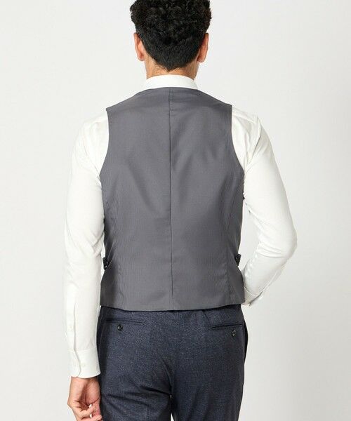 MEN'S BIGI / メンズビギ ベスト | 【ACTIVE TAILOR】エクストラTRジャージプリントベスト＜スリーピース対応＞ | 詳細13