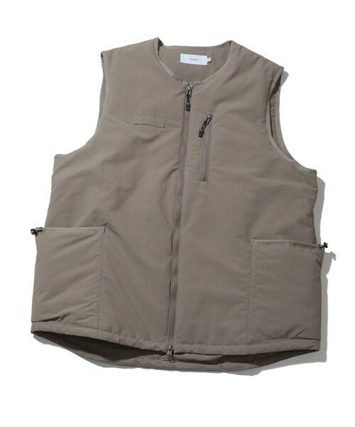 MEN'S BIGI / メンズビギ ダウンジャケット・ベスト | CUBETEX中綿ベスト（ベージュ）