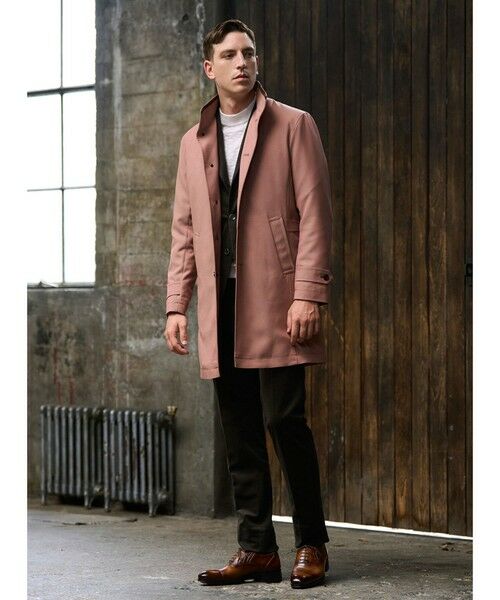 MEN'S BIGI / メンズビギ ニット・セーター | ランダムヘリンボン編み12Gジャカードニット | 詳細8