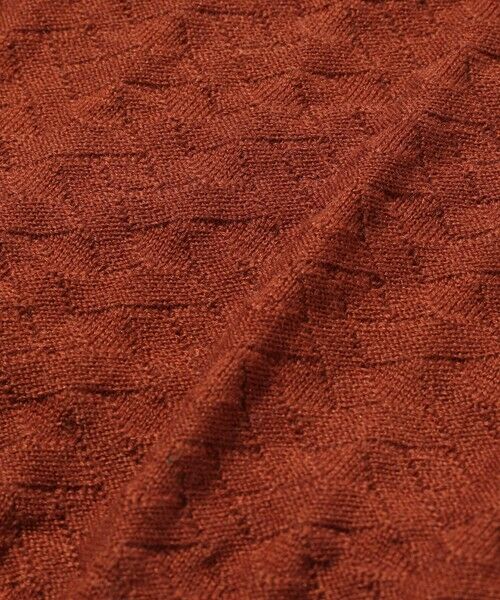 MEN'S BIGI / メンズビギ ニット・セーター | ランダムヘリンボン編み12Gジャカードニット | 詳細14