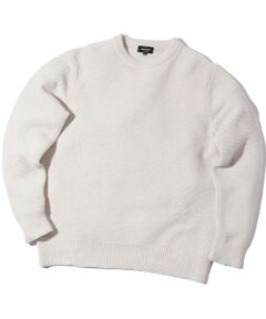 MEN'S BIGI / メンズビギ ニット・セーター | 7G撚糸モールガーターニット