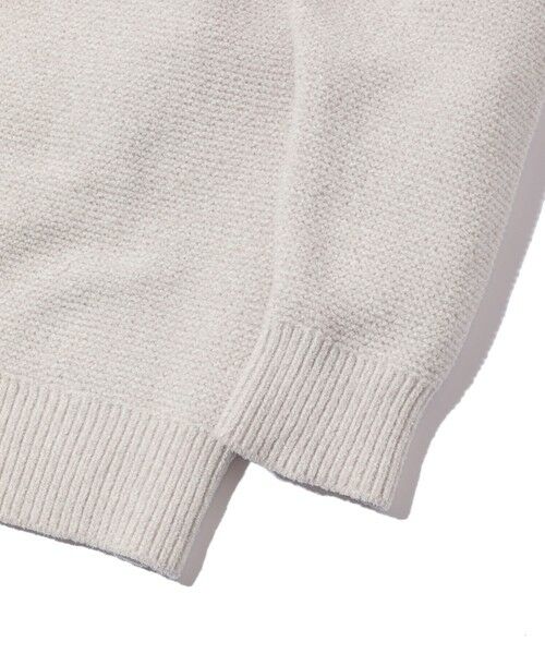 MEN'S BIGI / メンズビギ ニット・セーター | 7G撚糸モールガーターニット | 詳細4