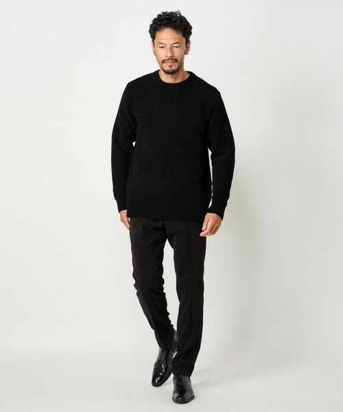 MEN'S BIGI / メンズビギ ニット・セーター | 7G撚糸モールガーターニット | 詳細8