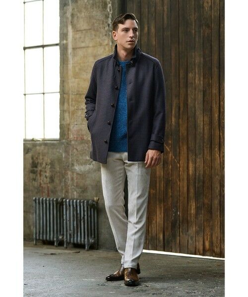 MEN'S BIGI / メンズビギ ニット・セーター | 7G撚糸モールガーターニット | 詳細14