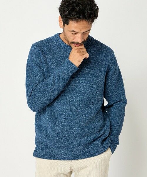 MEN'S BIGI / メンズビギ ニット・セーター | 7G撚糸モールガーターニット | 詳細10