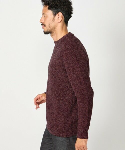 MEN'S BIGI / メンズビギ ニット・セーター | 7G撚糸モールガーターニット | 詳細16