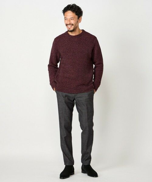 MEN'S BIGI / メンズビギ ニット・セーター | 7G撚糸モールガーターニット | 詳細18