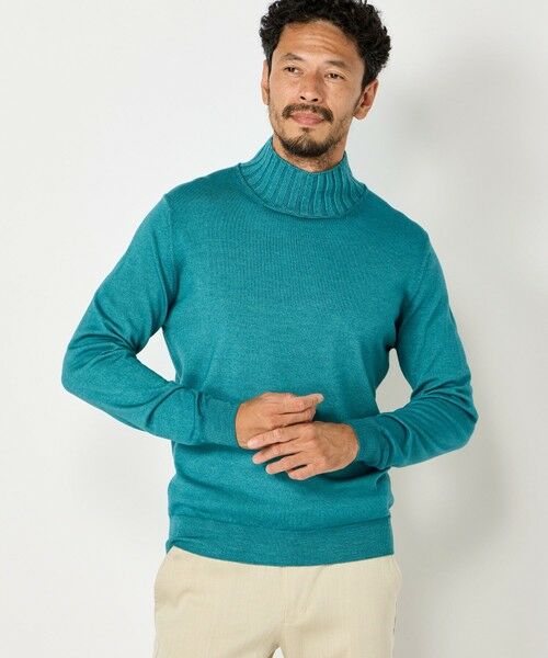 MEN'S BIGI / メンズビギ ニット・セーター | 【FILIPPO DE LAURENTIIS】12G天竺ハイゲージニット | 詳細9