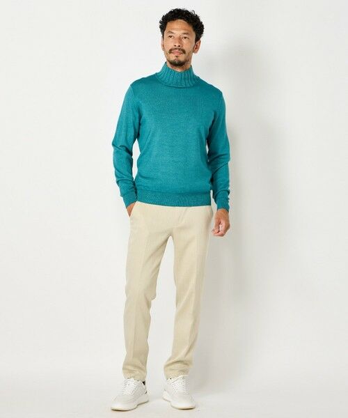 MEN'S BIGI / メンズビギ ニット・セーター | 【FILIPPO DE LAURENTIIS】12G天竺ハイゲージニット | 詳細10