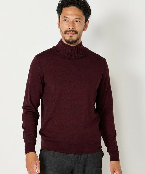 MEN'S BIGI / メンズビギ ニット・セーター | 【FILIPPO DE LAURENTIIS】12G天竺ハイゲージニット | 詳細13