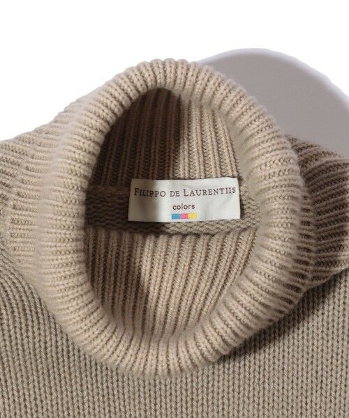 MEN'S BIGI / メンズビギ ニット・セーター | 【FILIPPO DE LAURENTIIS】5Gタートルネックニット | 詳細4