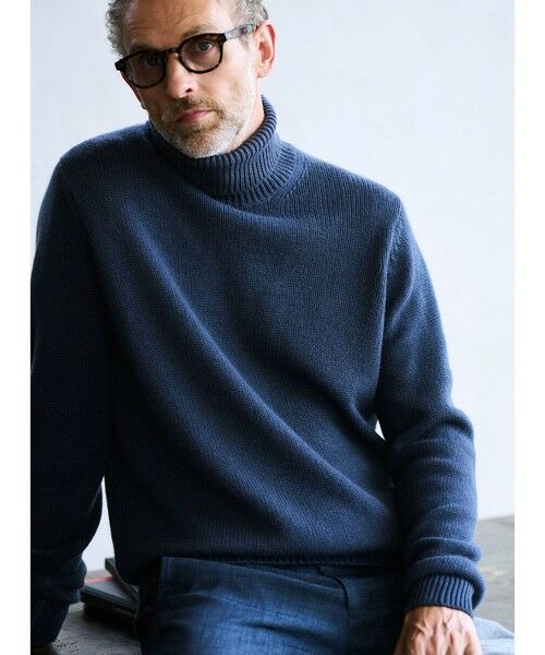 MEN'S BIGI / メンズビギ ニット・セーター | 【FILIPPO DE LAURENTIIS】5Gタートルネックニット | 詳細16