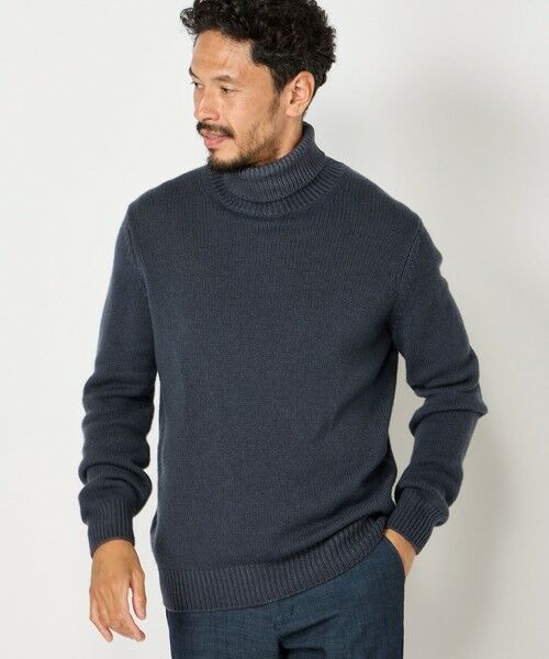 MEN'S BIGI / メンズビギ ニット・セーター | 【FILIPPO DE LAURENTIIS】5Gタートルネックニット | 詳細13